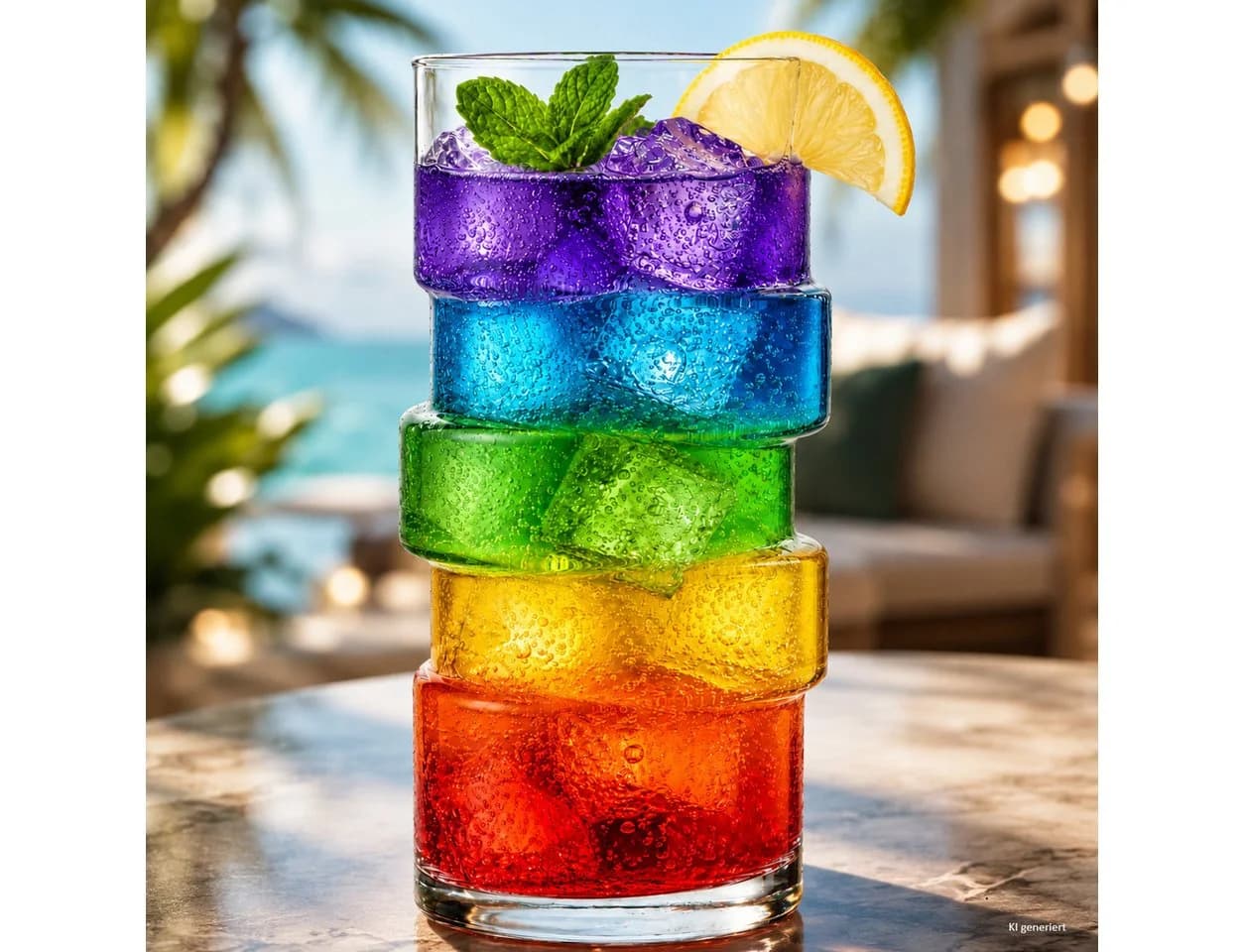 MamboCat Cocktailglas 6er Set Stapel Design Transparent Glas - Bild 4