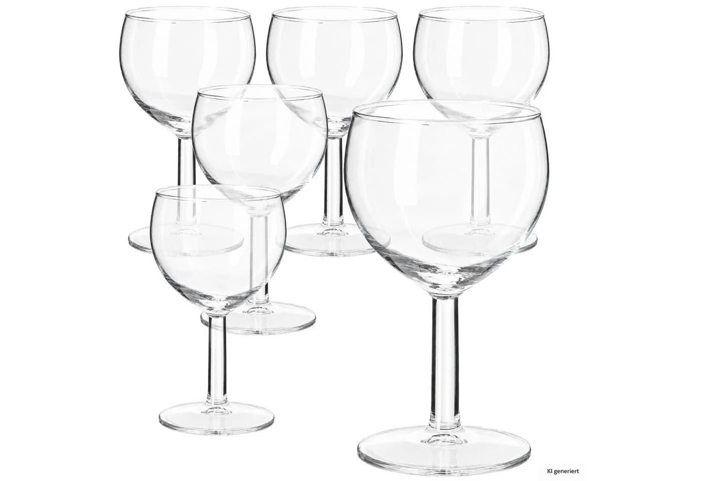 MamboCat 6er Ballon Weingläser 190ml Transparent Glas - Bild 3