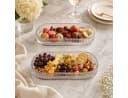 MamboCat Bonbonniere Schnick Glas Oval Transparent Bild 1