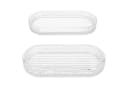 MamboCat Bonbonniere Schnick Glas Oval Transparent Bild 3