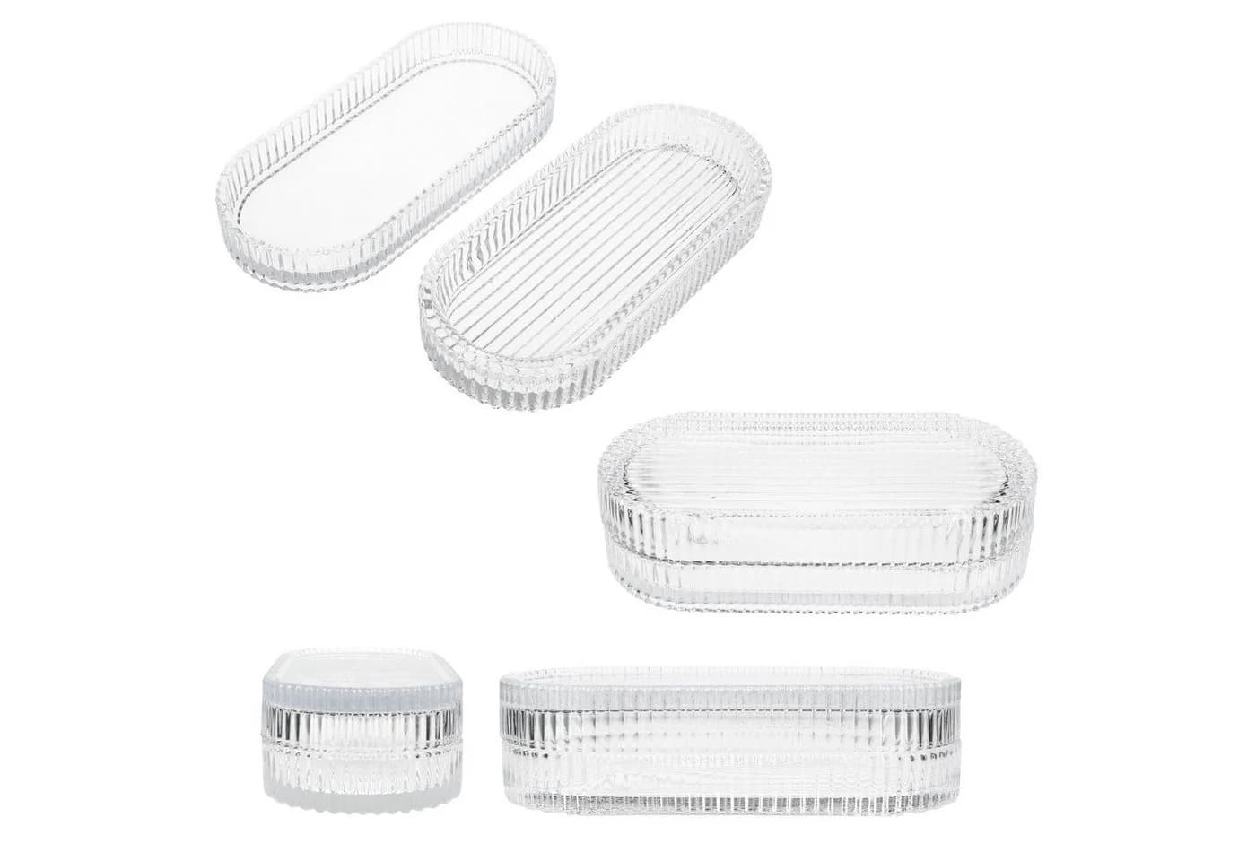 MamboCat Bonbonniere Schnick Glas Oval Transparent - Bild 5