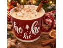 MamboCat Kaffeebecher XL Rot Steingut Weihnachtsmotiv Bild 1