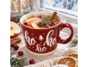 MamboCat Kaffeebecher XL Rot Steingut Weihnachtsmotiv Bild 4