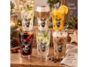 MamboCat Latte-Macchiato-Glas 6er Set Winter Alois Grau/Beige Bild 1