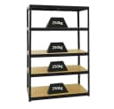 PROREGAL® Schwerlastregal 250kg Schwarz Bild 2