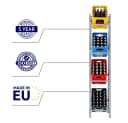 PROREGAL® Getränkekistenregal Stahl Grau 4 Ebenen Bild 4