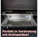 PROREGAL® Grillpfanne Edelstahl Grillschale & Auffangschale groß Bild 3