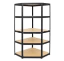PROREGAL® Eckregal MegaDeal OTTO 1x Eckregal 2x Schwerlastregal SLIM ELEPHANT S Schwarz Bild 5