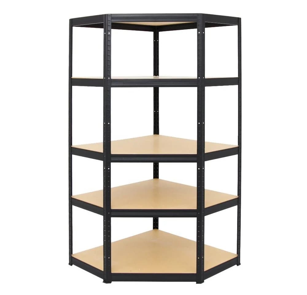 PROREGAL® Eckregal MegaDeal OTTO 1x Eckregal 2x Schwerlastregal SLIM ELEPHANT S Schwarz - Bild 5