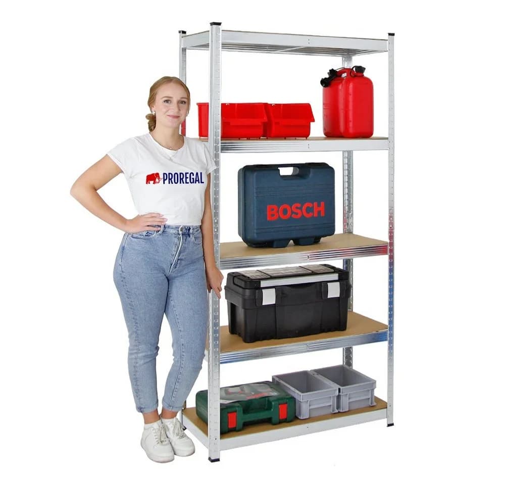 PROREGAL® Schwerlastregal RAGNAR 180x90x40cm