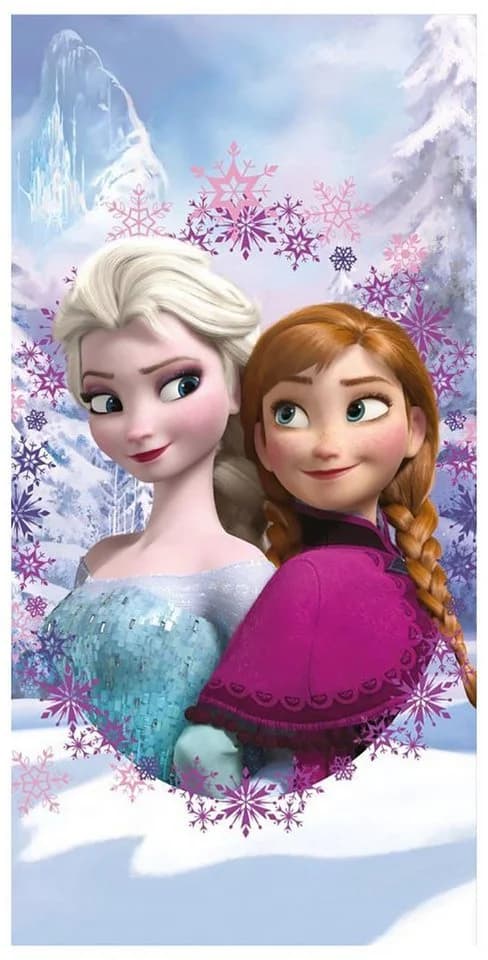 Disney Handtücher Frozen Anna Elsa Strandtuch Badetextilien 2er-Set