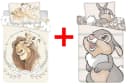 Disney Kinderbettwäsche Set König der Löwen Bambi Bunt Bild 2