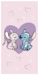Jerry Fabrics 2er-Set Handtücher SpongeBob & Lilo & Stitch 70x140cm Bunt Bild 3