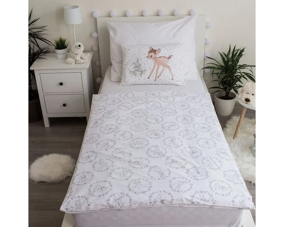 Disney Kinderbettwäsche Bambi + Winnie Puuh 100x135cm 2er-Set - Bild 4
