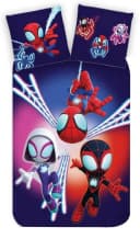 BrandMac Marvel Spidey Amazing Friends Kinderbettwäsche 100x135cm 2er-Set Bild 1