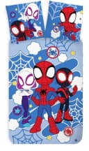 BrandMac Marvel Spidey Amazing Friends Kinderbettwäsche 100x135cm 2er-Set Bild 4