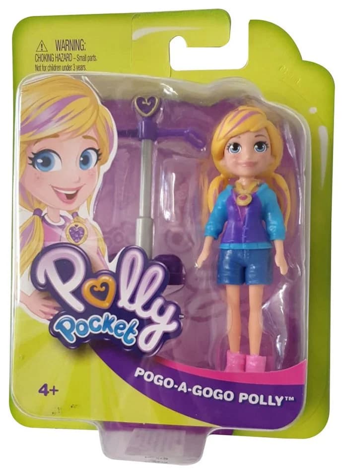 Polly Pocket Stehpuppe 2er-Set Bunt Lila Blau