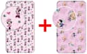 Disney Spannbettlaken 2er-Set Minnie Maus & Prinzessinnen 90x200cm Bild 2