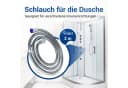 VIOKS Brauseschlauch Flexibel Duschschlauch Verchromter Edelstahl Silber Bild 1