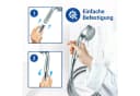 VIOKS Brauseschlauch Flexibel Duschschlauch Verchromter Edelstahl Silber Bild 5