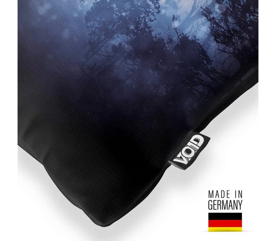 VOID Kissenbezug Wolf Mond Fantasy Motiv Bunt