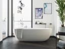 Magnolia Home Freistehende Badewanne Legacy 180 Weiß Matt Bild 1