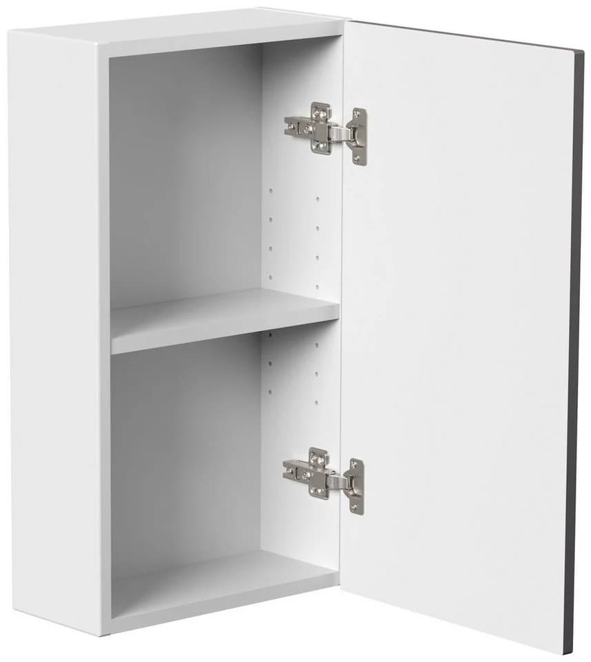 Magnolia Home Hängeschrank 35x62 cm Weiss matt/Anthrazit Soft-Close