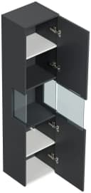 Magnolia Home Hängeschrank Badschrank 150cm Softclose Grau Bild 3