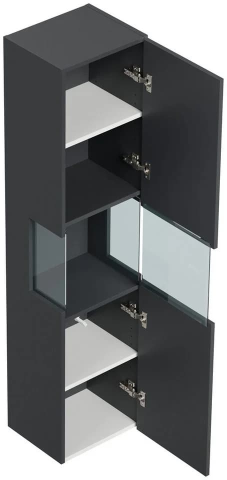 Magnolia Home Hängeschrank Badschrank 150cm Softclose Grau - Bild 3