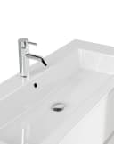 Posseik Badmöbel Limes Waschtisch 120cm 2 Schubladen Weiß Bild 5