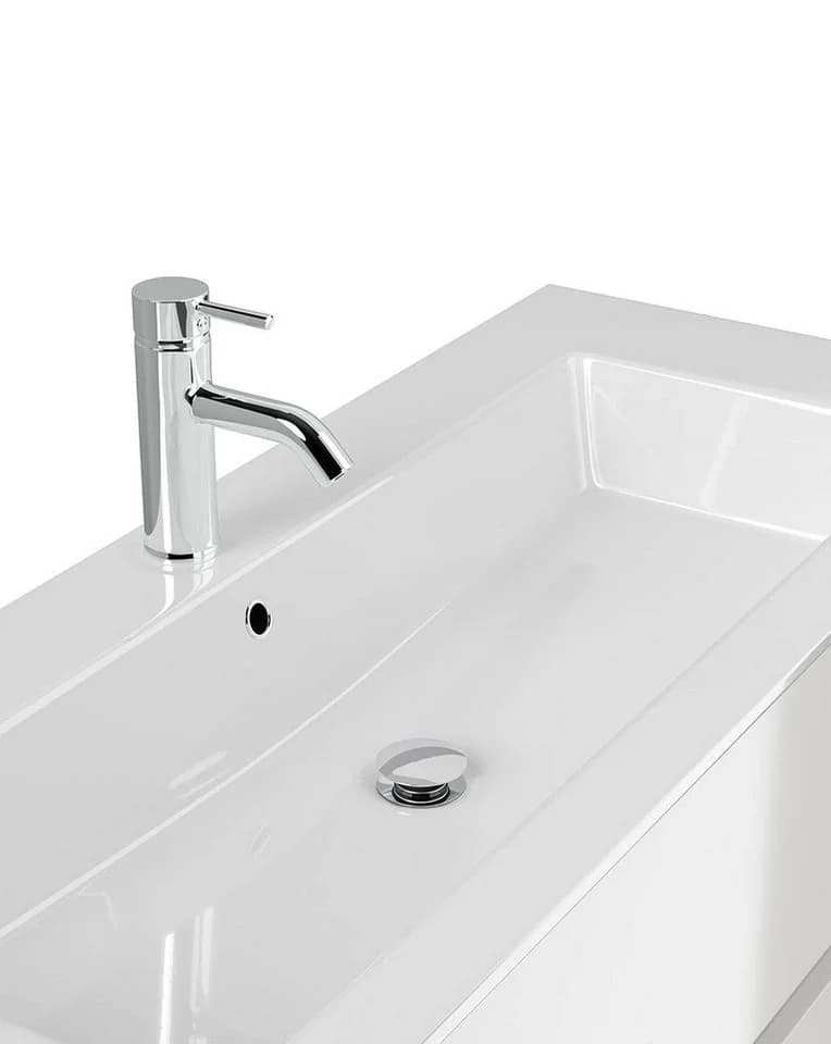 Posseik Badmöbel Limes Waschtisch 120cm 2 Schubladen Weiß - Bild 5