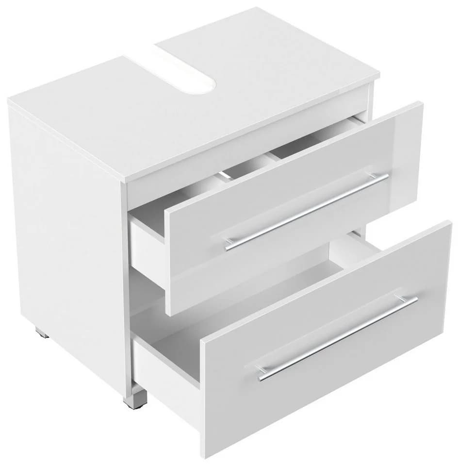 Magnolia Home Waschtischunterschrank Hochglanz SoftClose 70 cm - Bild 4