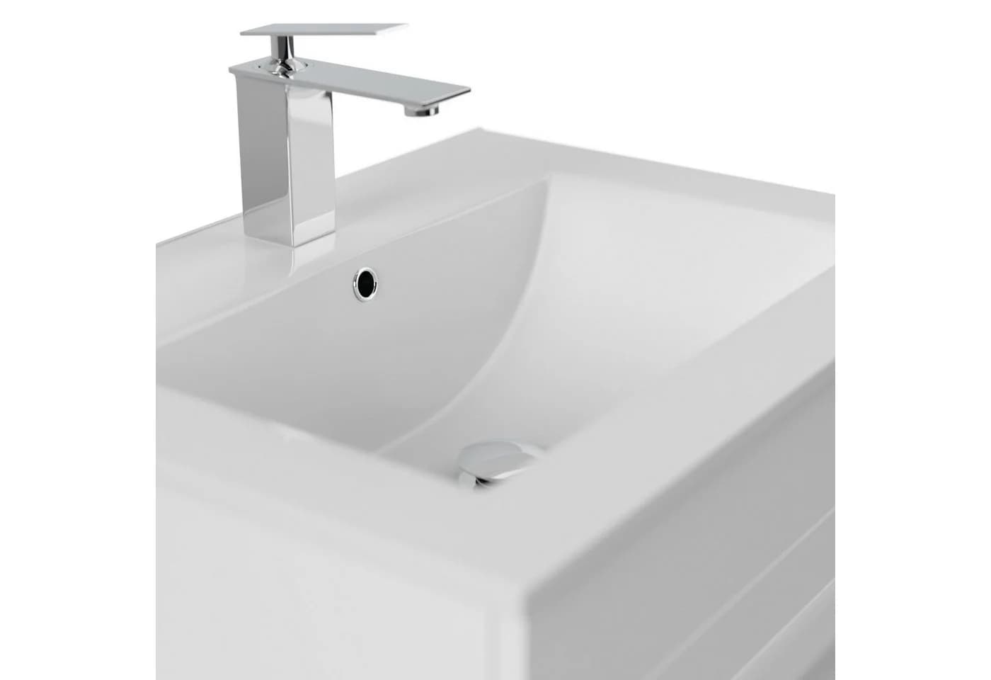 Magnolia Home Waschtisch Milet SoftClose weiss hochglanz - Bild 5