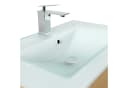 Magnolia Home Badmöbel Vitro 750 mit Glaswaschbecken Eiche Gold Bild 5