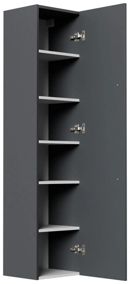 Magnolia Home Hängeschrank Hochschrank 150 cm Grau Softtouch