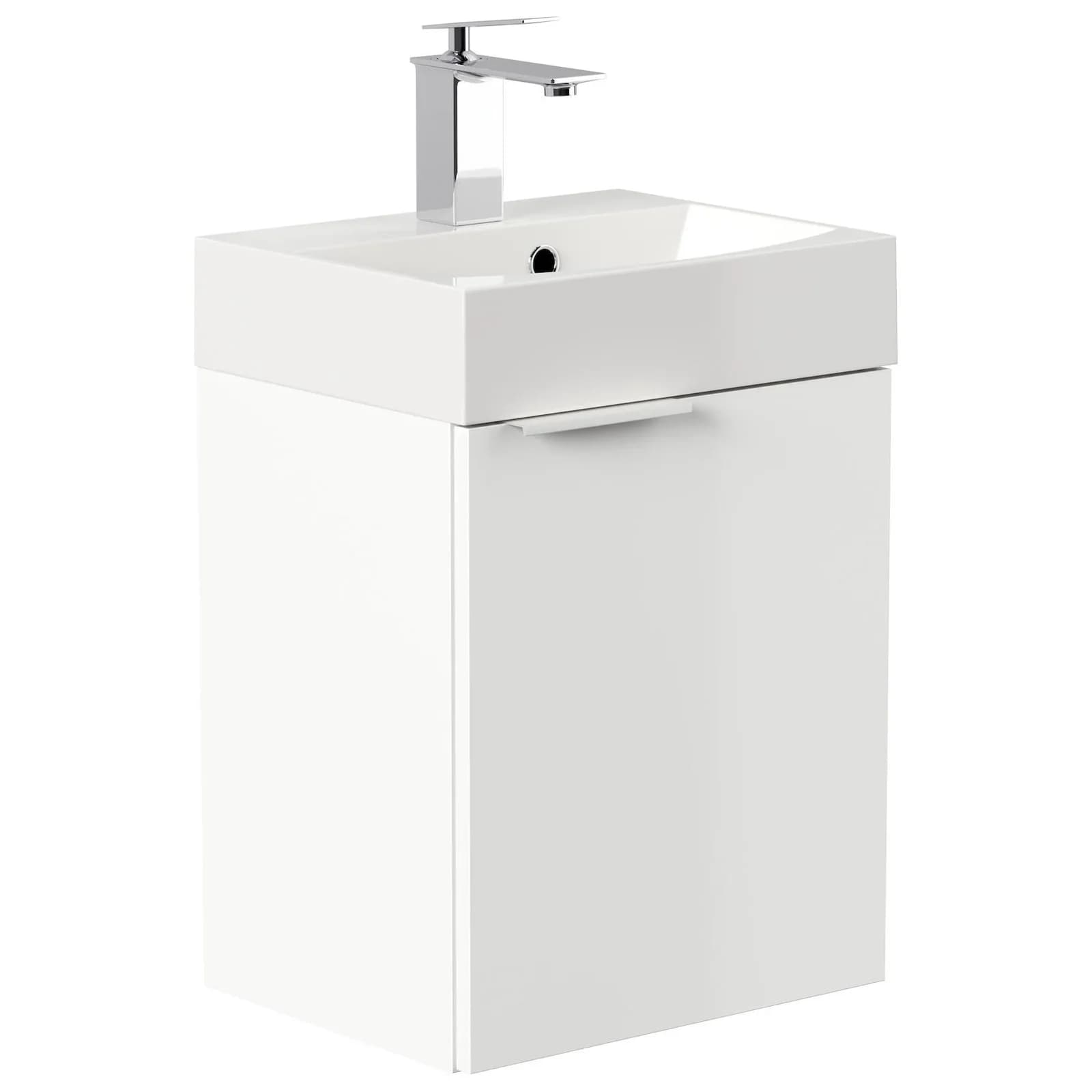 Posseik Cubi Slimline 40cm Badmöbel SoftClose