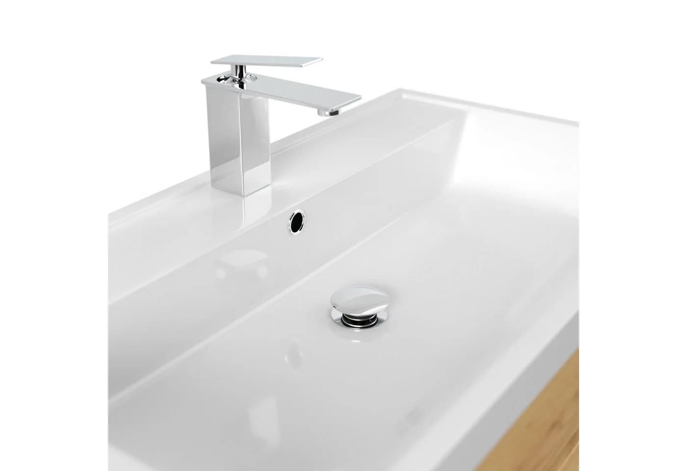 Magnolia Home Waschtischbadmöbel Via 80 Eiche Gold SoftClose - Bild 5