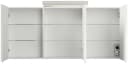 Magnolia Home Waschtisch Badmöbelset Roma XL 2-teilig mit Spiegelschrank Weiß Hochglanz Bild 5