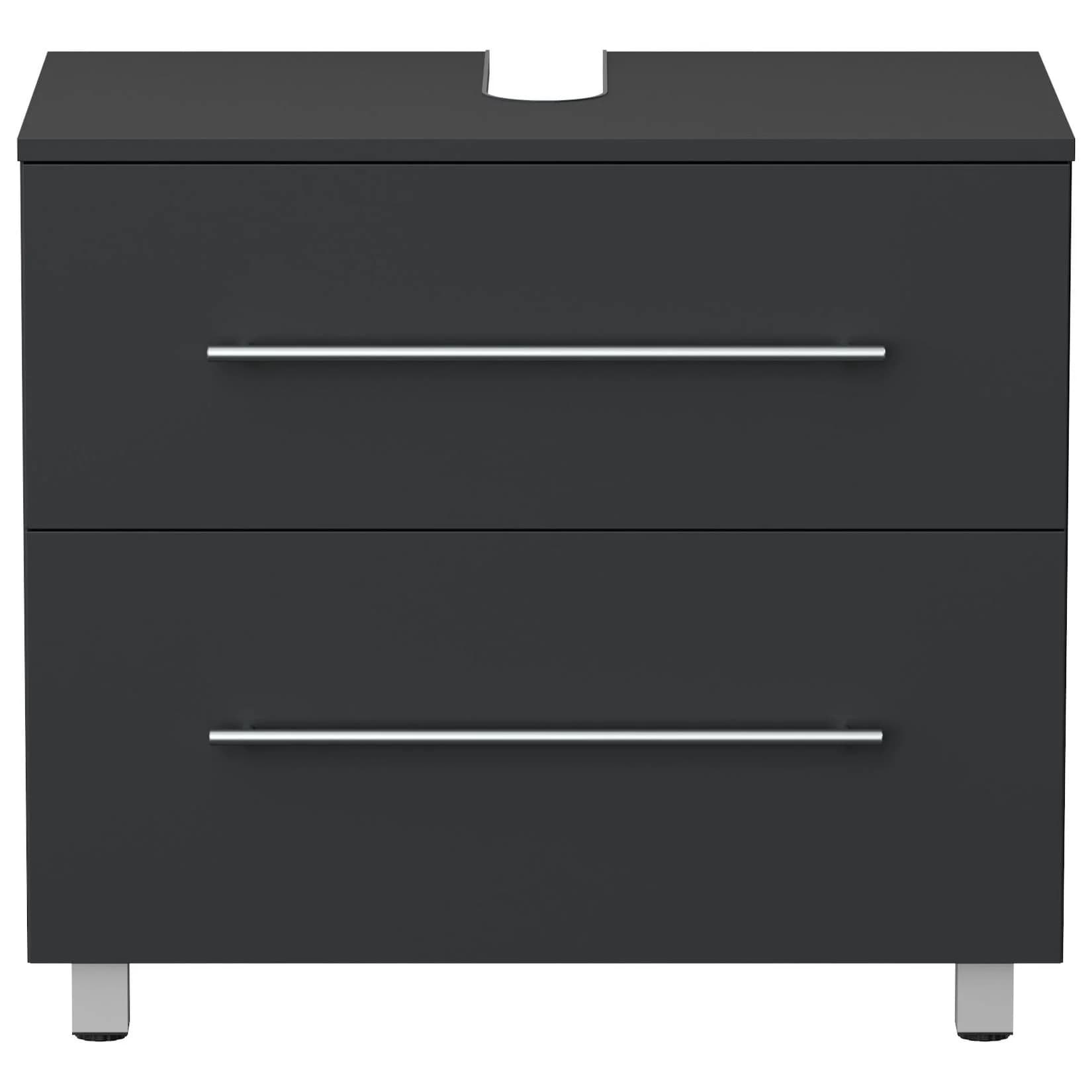 Posseik Mondial Universal Unterschrank 70 cm Weiß Hochglanz