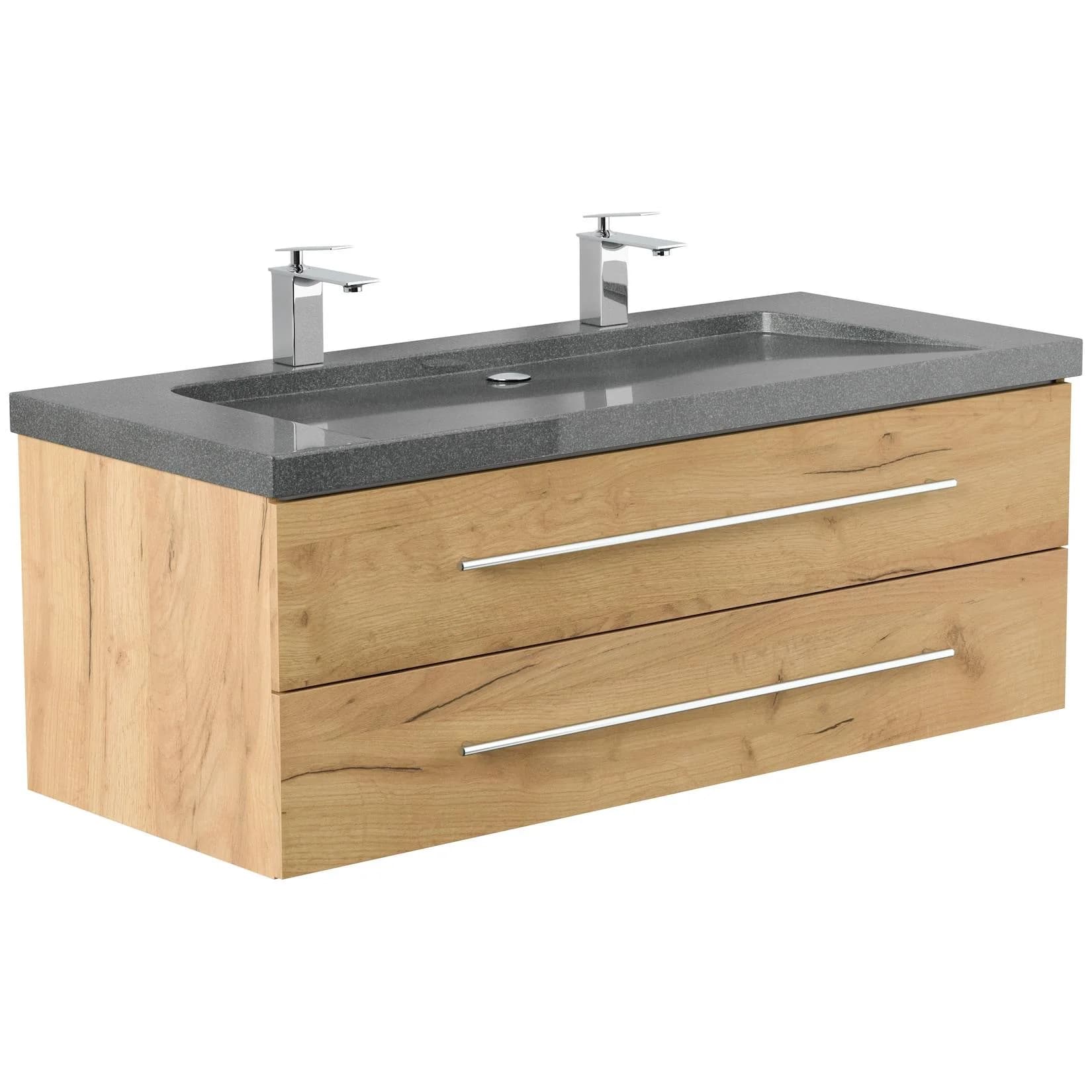Posseik Badmöbel Granit G654 YAMO 130 cm SoftClose