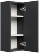 Badmöbel-Set Taifun 70cm 4-tlg. mit Spiegelschrank & 2x Badschrank in Grafit Bild 4
