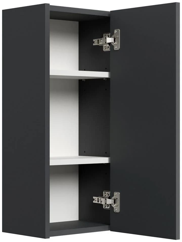 Badmöbel-Set Taifun 70cm 4-tlg. mit Spiegelschrank & 2x Badschrank in Grafit - Bild 4