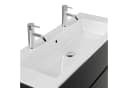 Magnolia Home Badmöbel-Set Taifun 120cm Grau Softtouch LED Spiegel Bild 3
