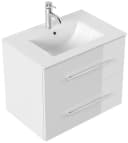 Magnolia Home Waschtisch Badmöbel Firenze 70 SoftClose Hochglanz Bild 3