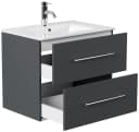 Magnolia Home Waschtisch Badmöbel Firenze 70 SoftClose grau Bild 1
