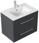Magnolia Home Waschtisch Badmöbel Firenze 70 SoftClose grau Bild 3