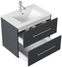 Magnolia Home Waschtisch Badmöbel Firenze 70 SoftClose grau Bild 4
