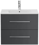 Magnolia Home Waschtisch Badmöbel Firenze 70 SoftClose grau Bild 5