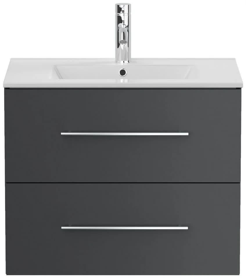 Magnolia Home Waschtisch Badmöbel Firenze 70 SoftClose grau - Bild 5