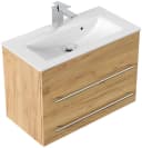Magnolia Home Waschtisch Badmöbel Mars 700 SlimLine SoftClose Eiche Gold Bild 2